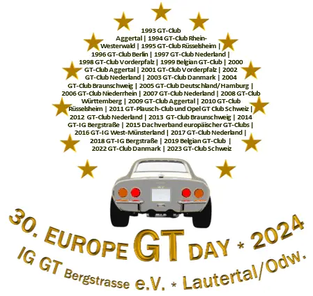Opel GT-Edition 30. Europe Day — T-Shirt